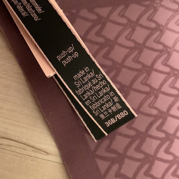 Victoria Secret mauve push up NWT 36B - Picture 12 of 13